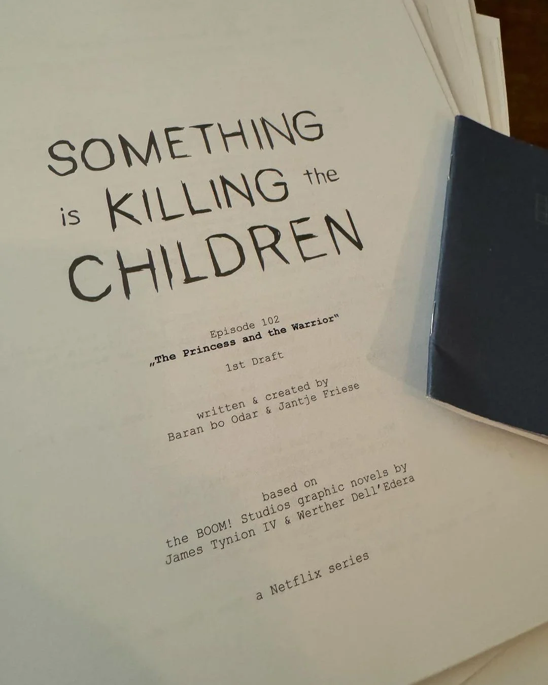 Some kids are getting killed script episode 102