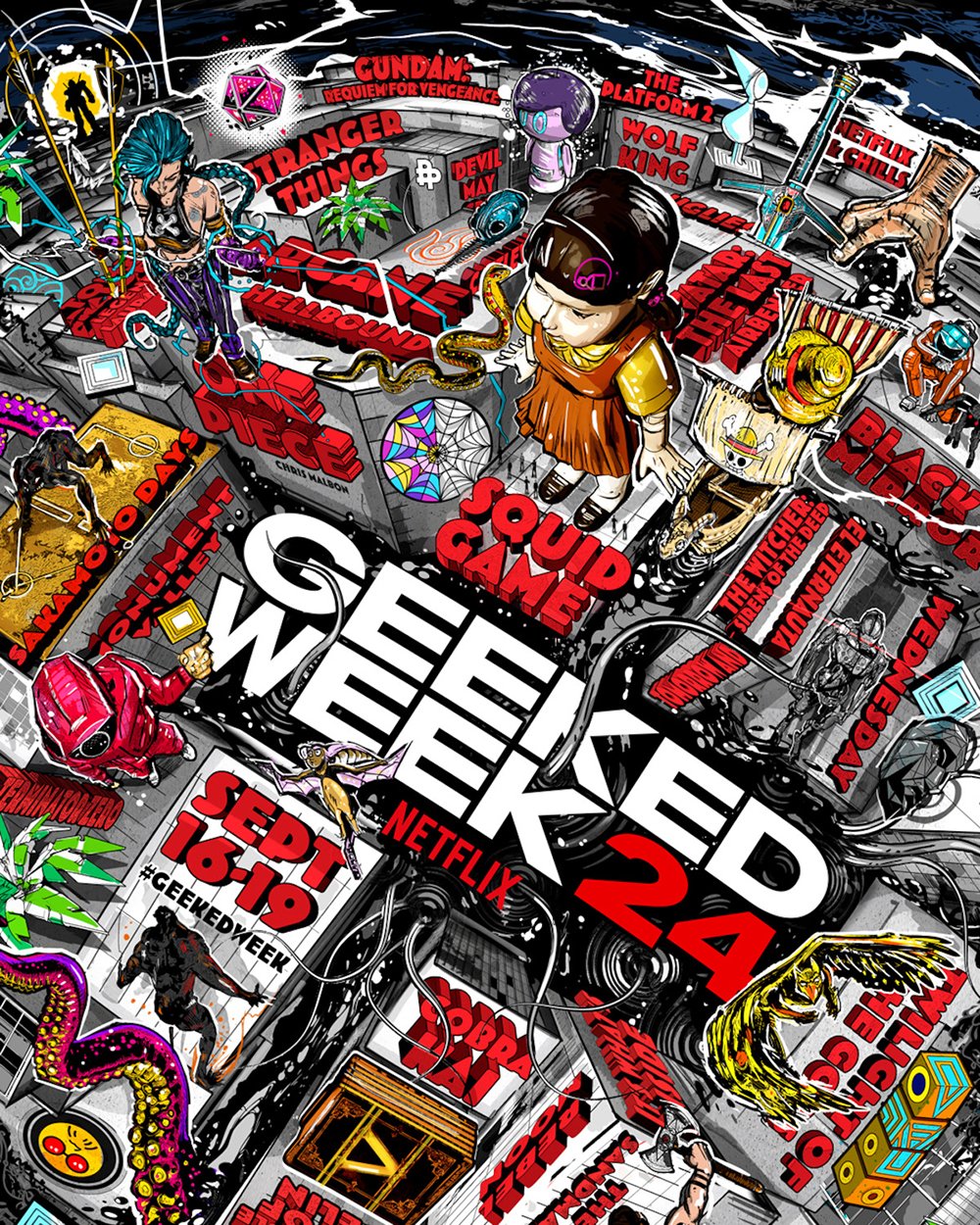 Geeked Week Poster Lineup