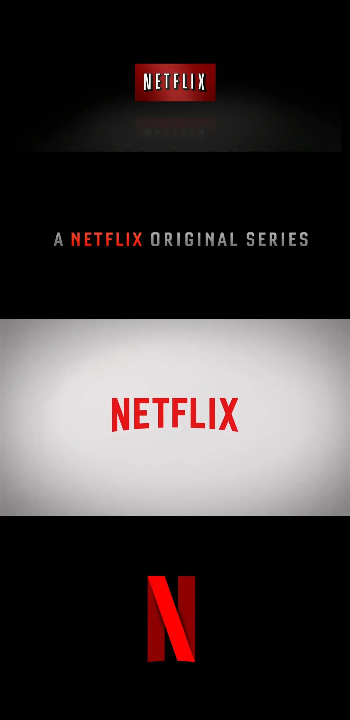 Netflix's original introduction over the years